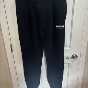 Kirkland Signature unisex Black Sweatpants